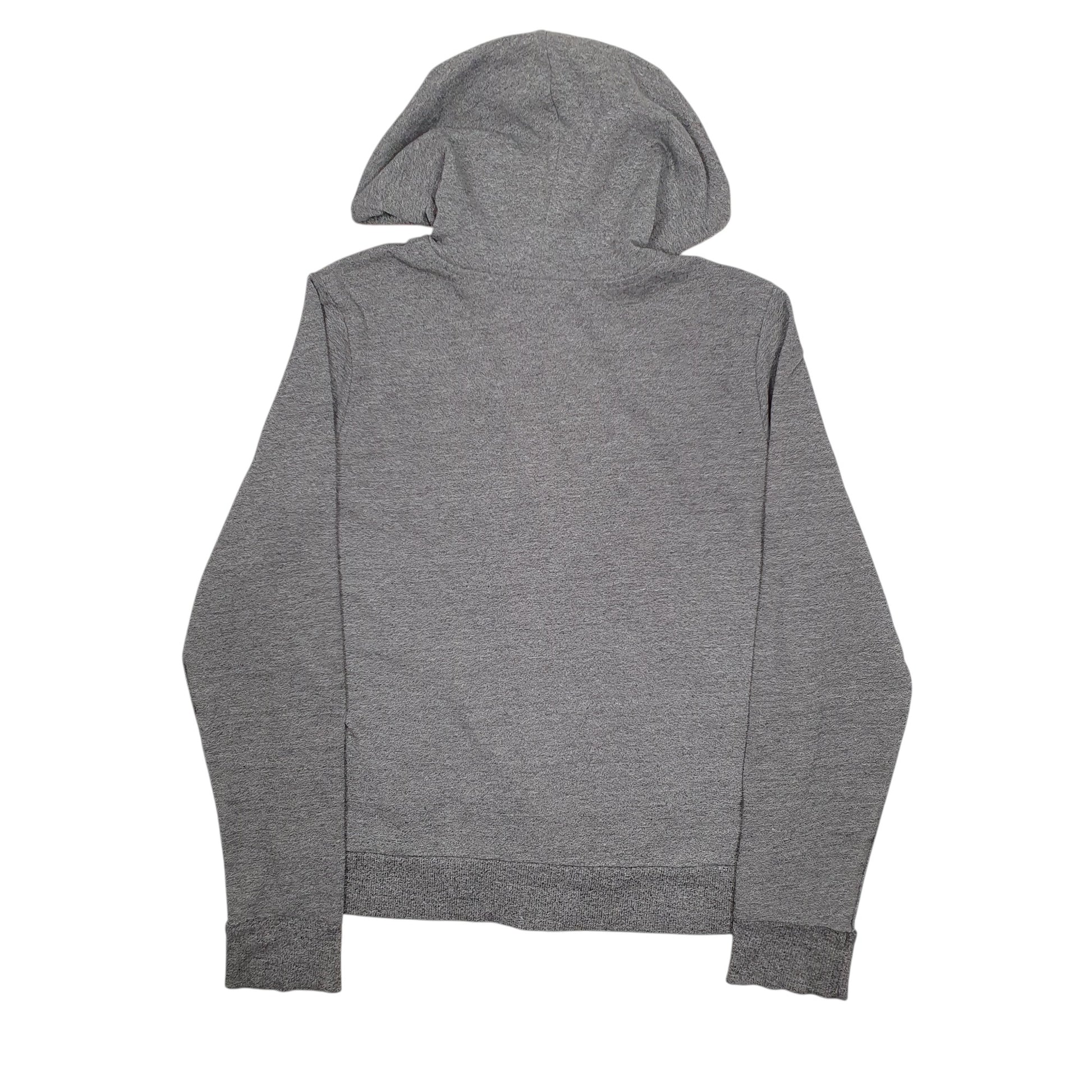 Womens Grey H&M Hoodie Full Zip Jumper