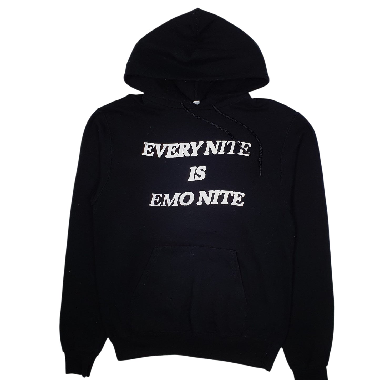 Mens Black Champion Emo Nite Hoodie Jumper