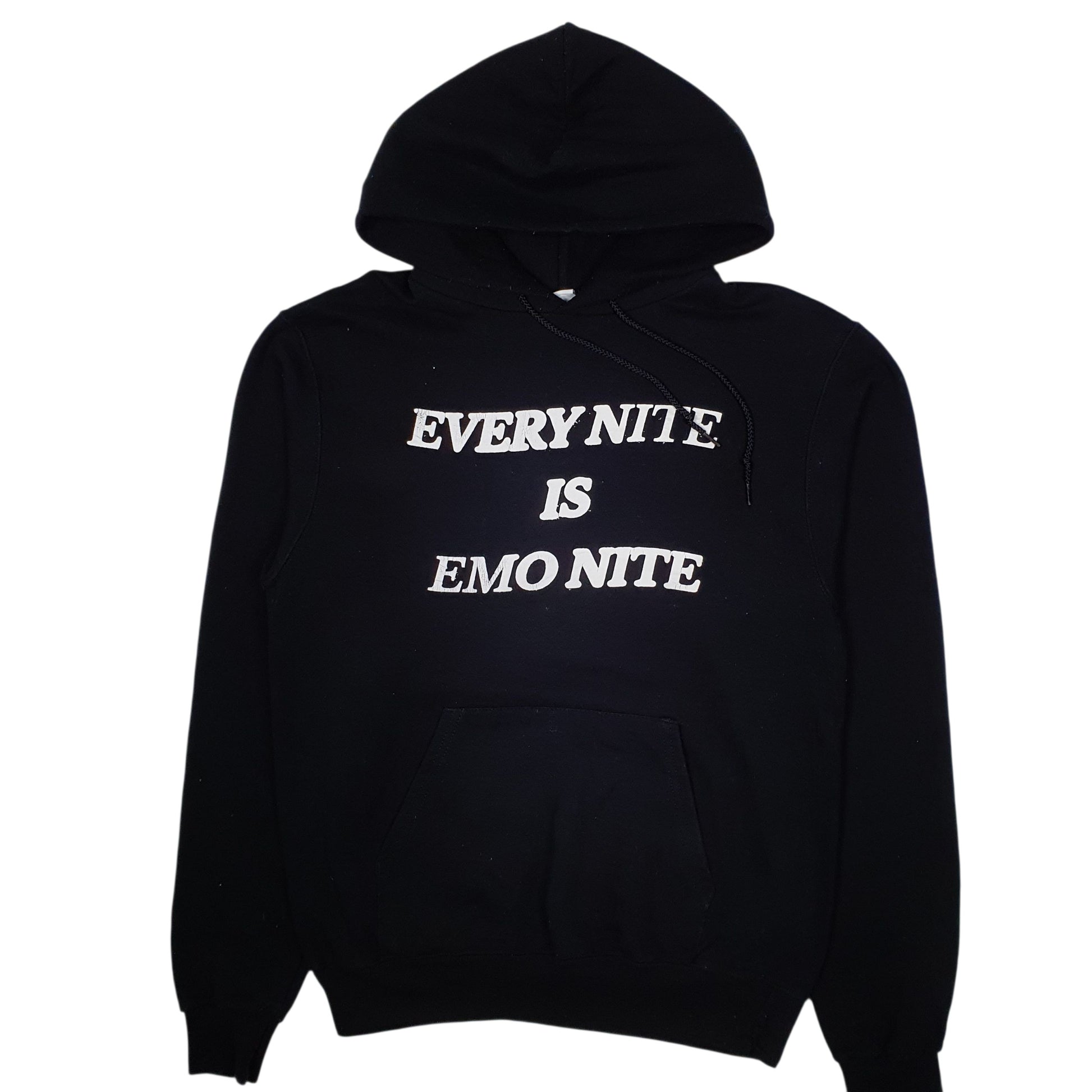 Mens Black Champion Emo Nite Hoodie Jumper