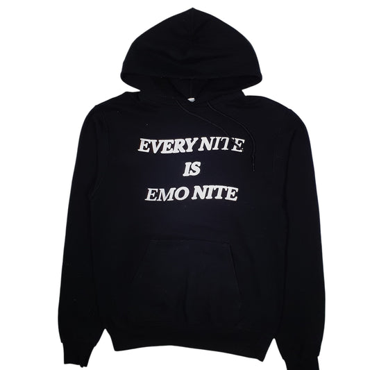 Mens Black Champion Emo Nite Hoodie Jumper