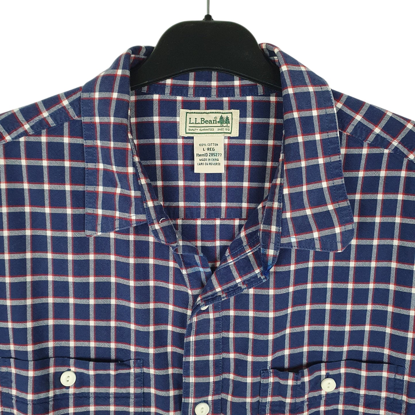 Mens Navy L.L.Bean   Shirt