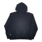 Mens Black Champion Spellout Hoodie Jumper