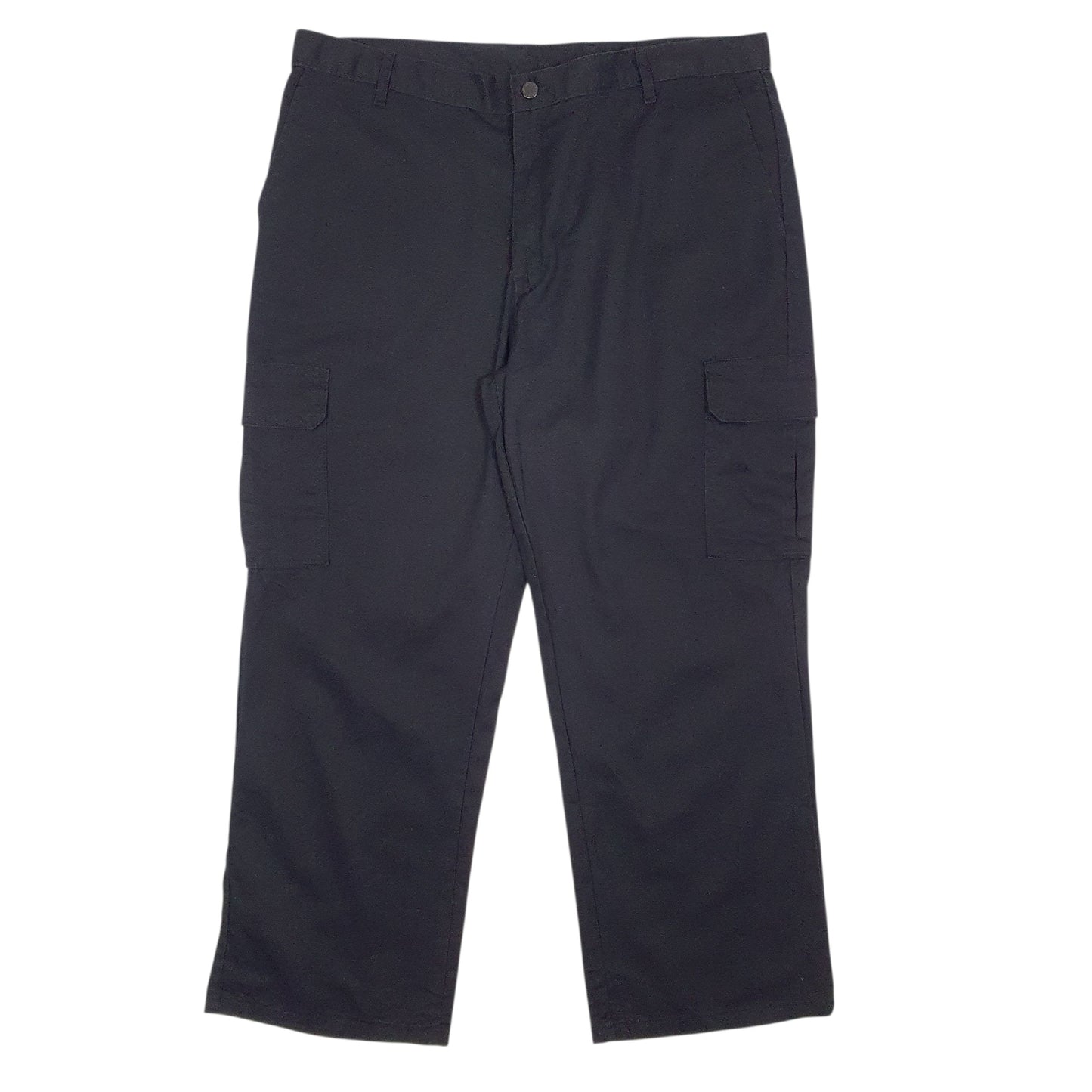 Mens Black Dickies  Cargo Trousers