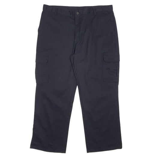 Mens Black Dickies  Cargo Trousers
