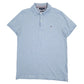 Mens Blue Tommy Hilfiger  Short Sleeve Polo Shirt