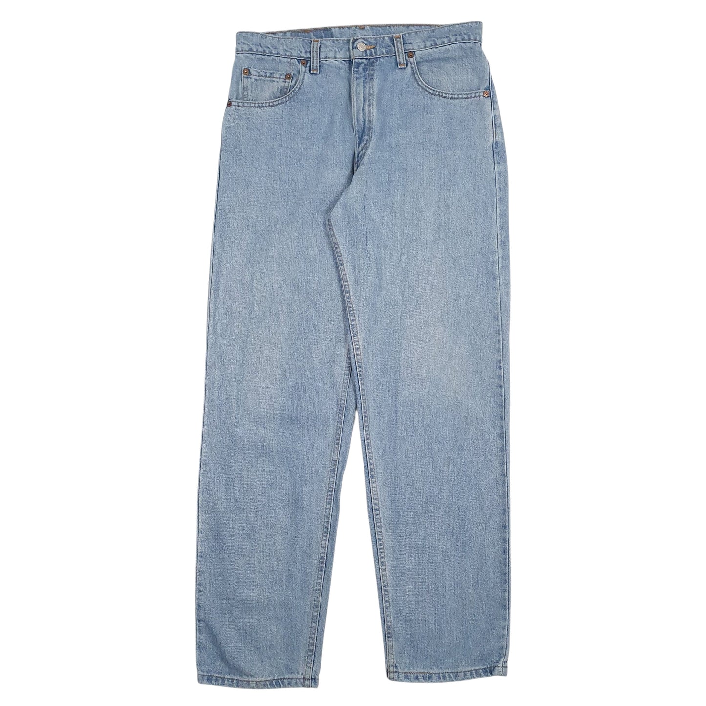 Mens Blue Levis Vintage 550 JeansW34 L32