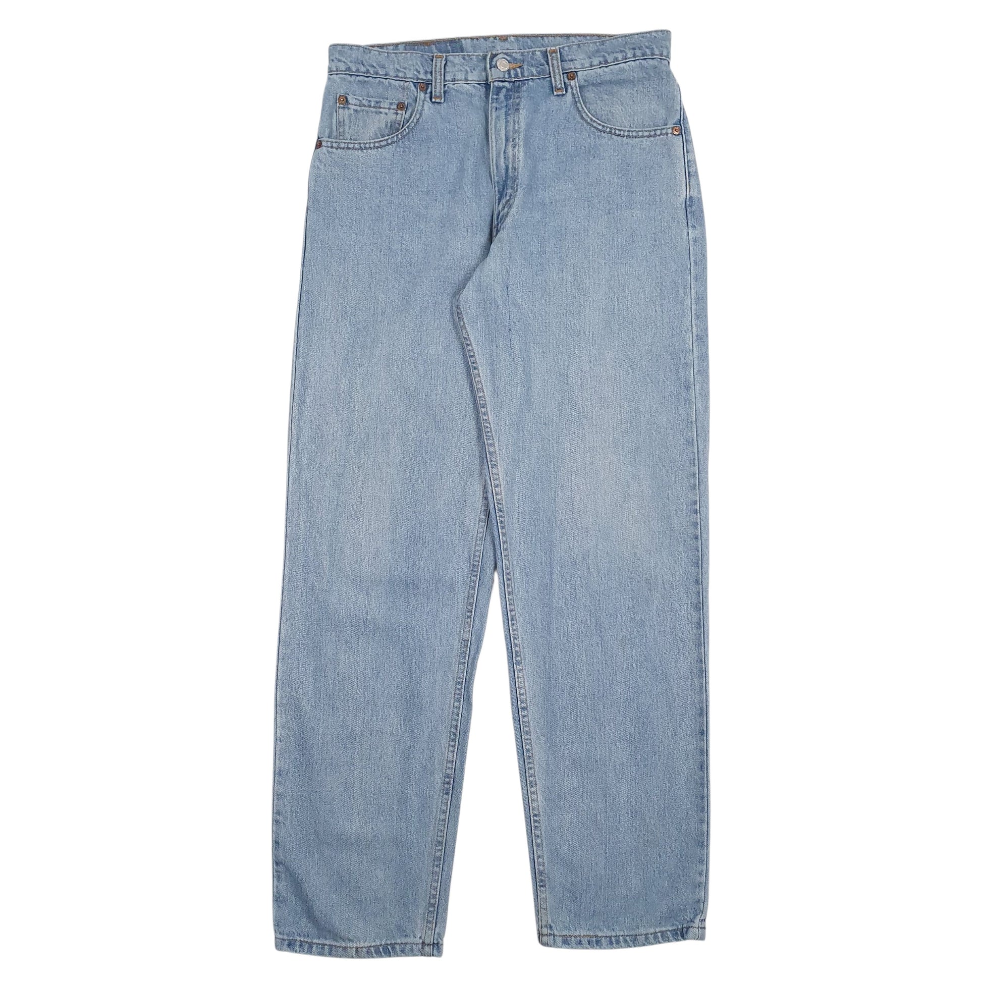 Mens Blue Levis Vintage 550 JeansW34 L32