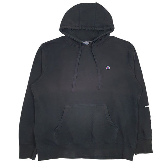 Mens Black Champion  Hoodie Jumper