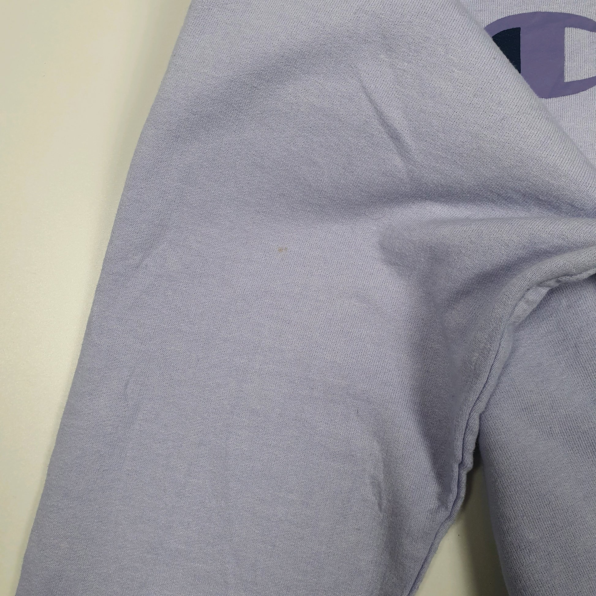 Mens Purple Champion  Hoodie Jumper