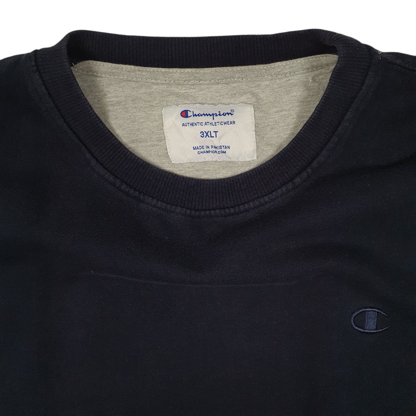 Mens Navy Champion  Crewneck Jumper