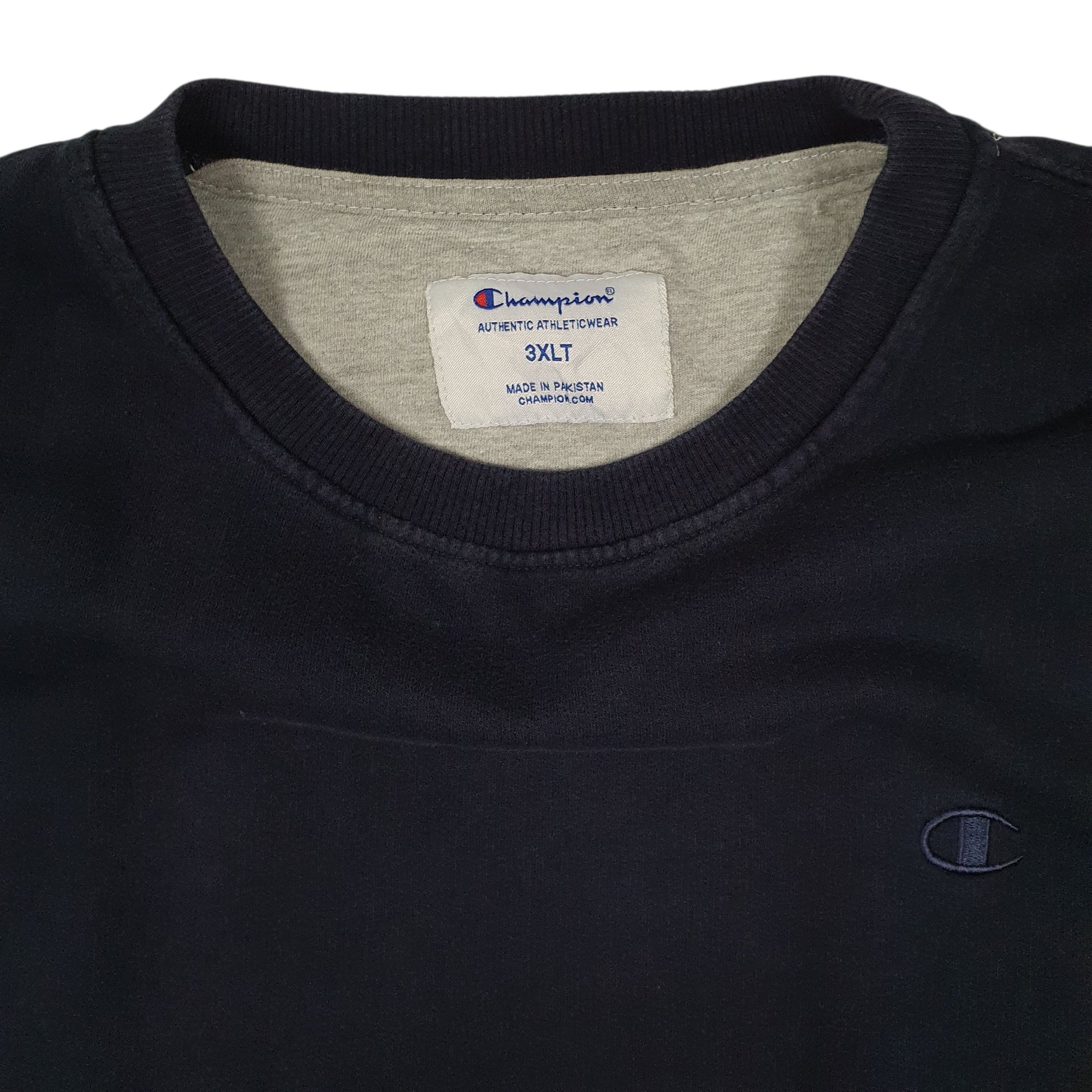 Mens Navy Champion  Crewneck Jumper