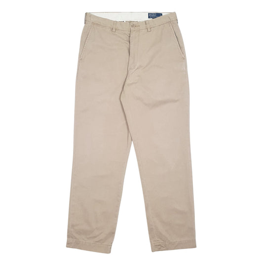 Mens Beige Polo Ralph Lauren Prospect Pant Chino Trousers