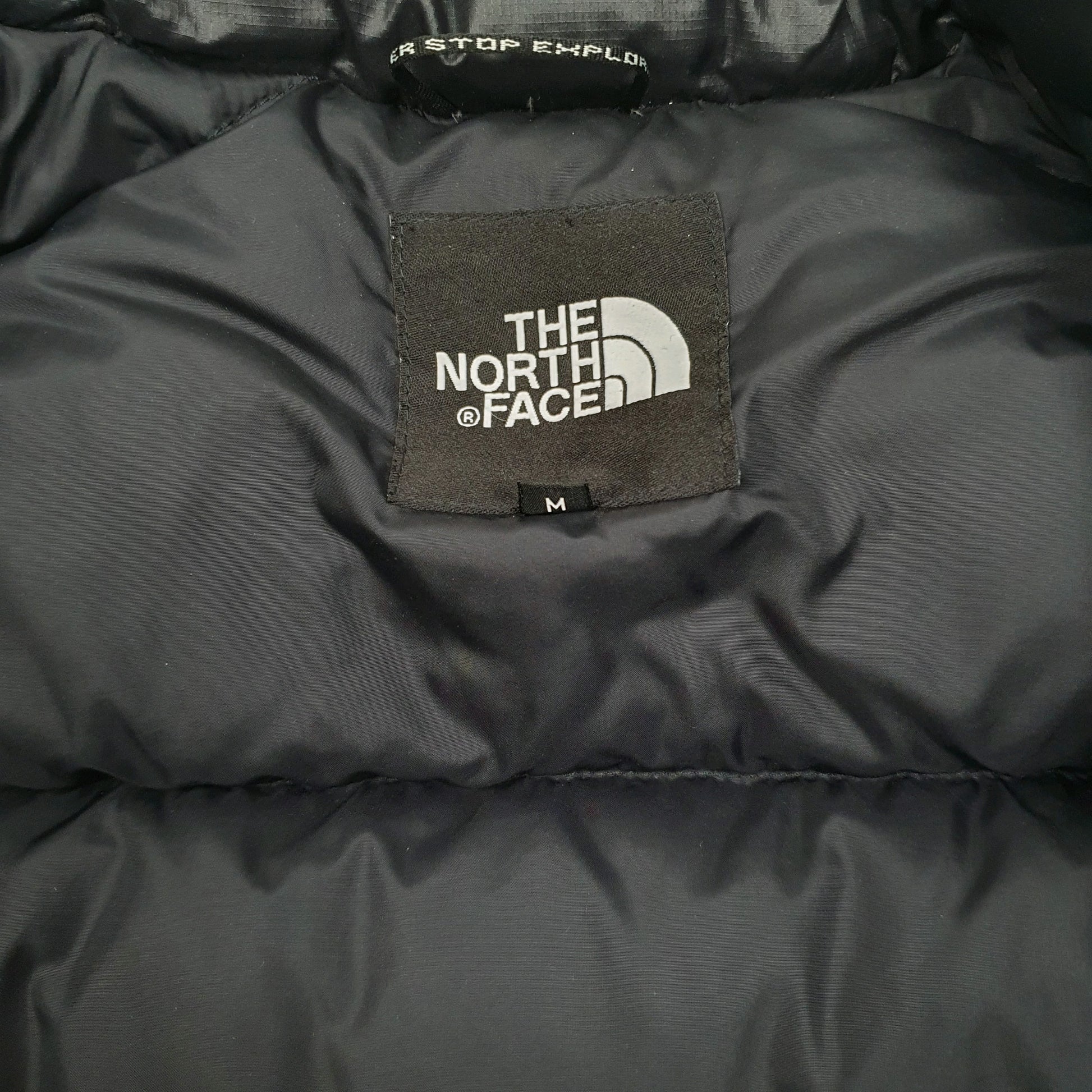 Womens Black The North Face Nuptse Retro 1996  Coat