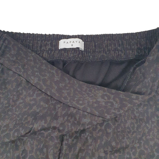 Womens Black Matalan Pleated Cardigan Trousers