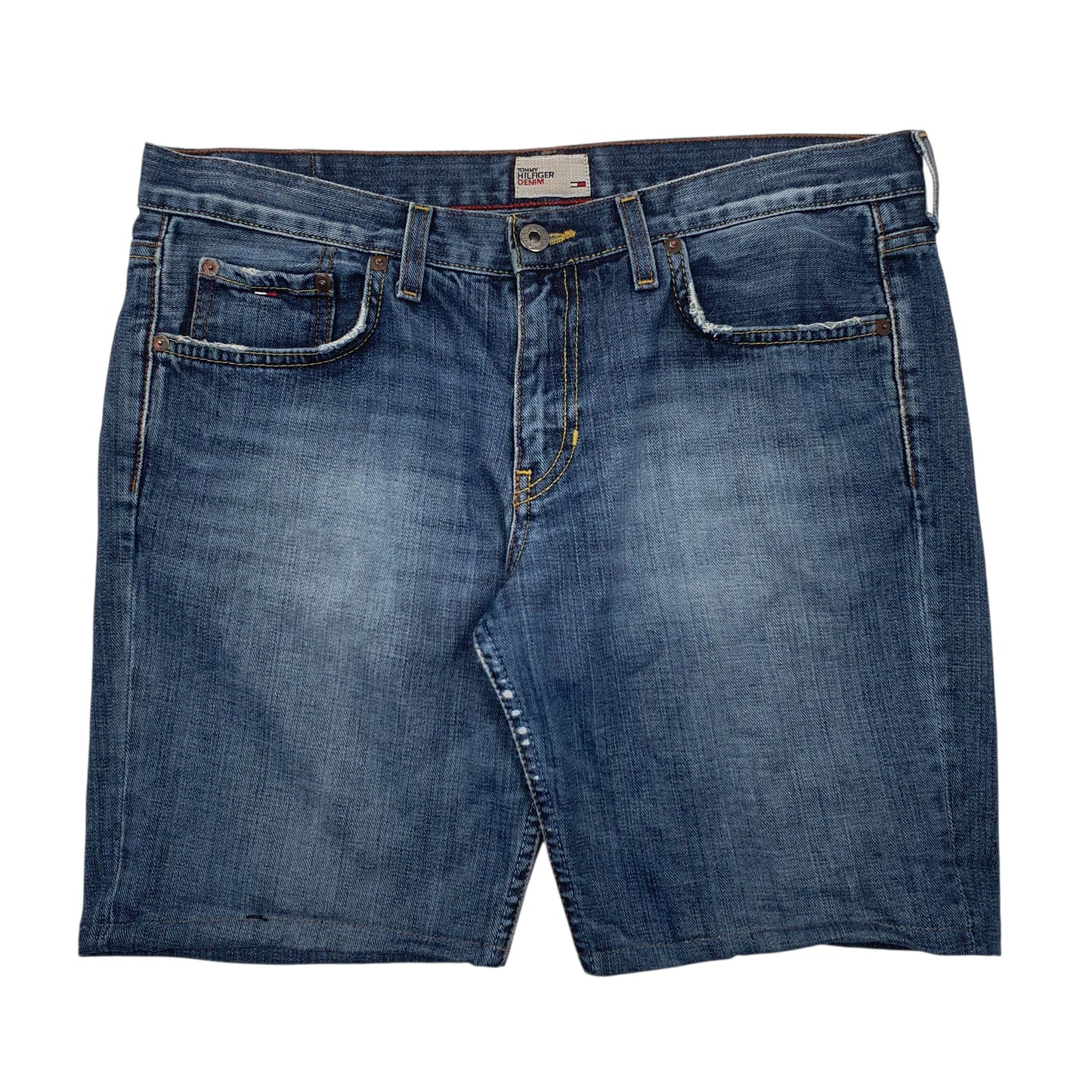 Mens Blue Tommy Hilfiger  Denim Shorts