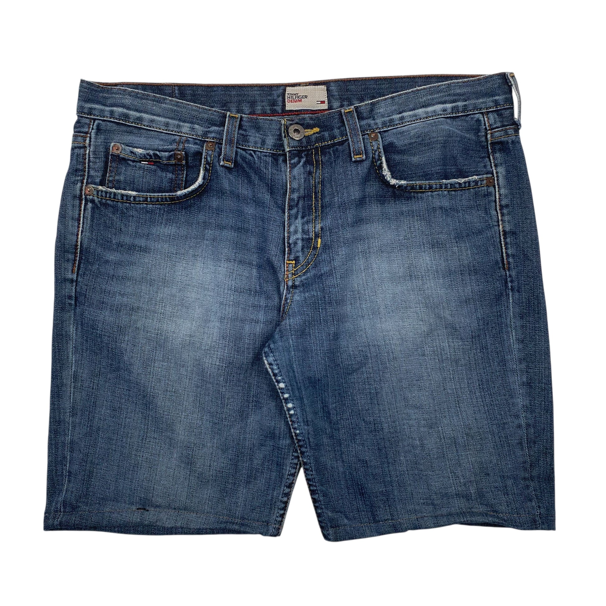 Mens Blue Tommy Hilfiger  Denim Shorts