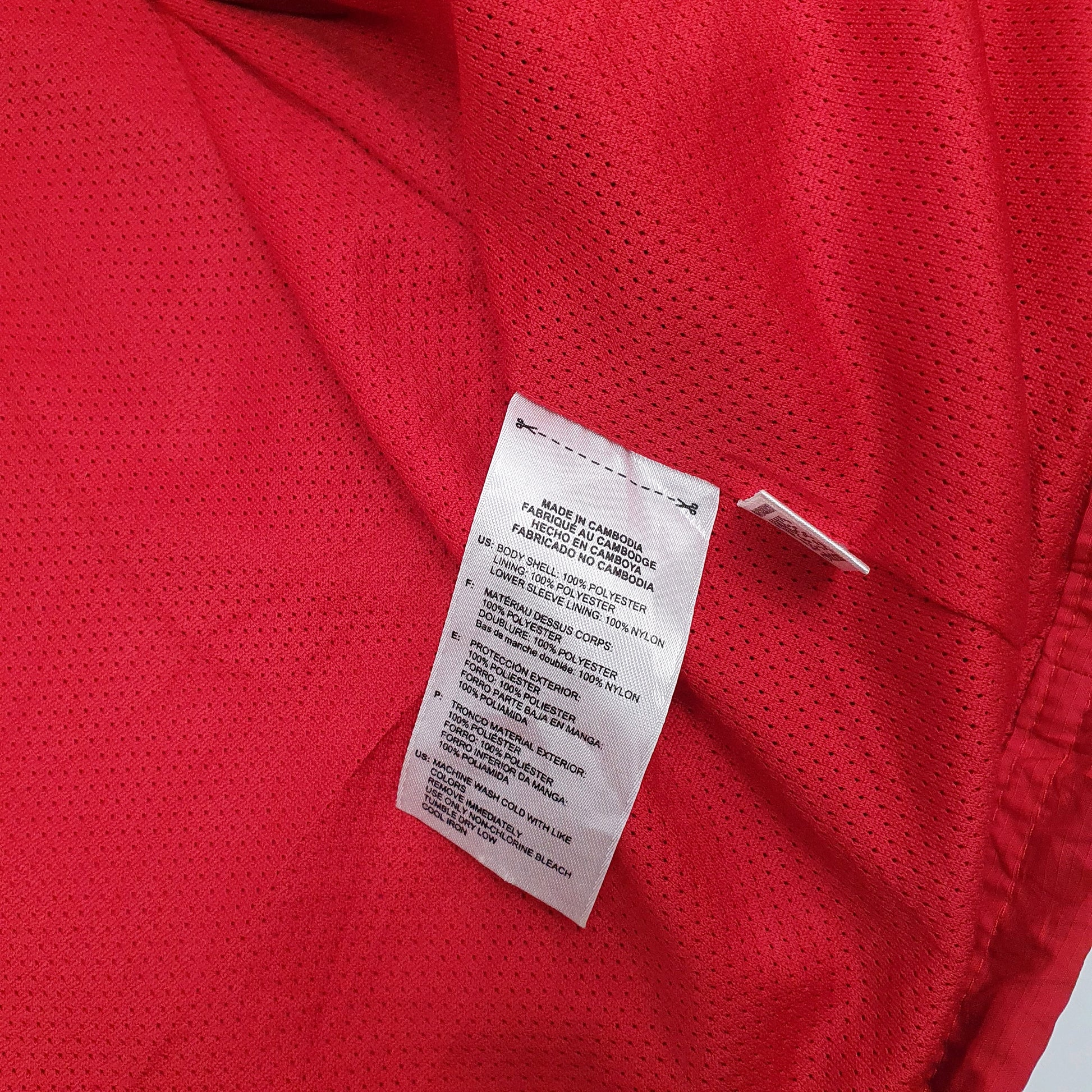 Mens Red Champion Las Vegas Volleyball  Coat