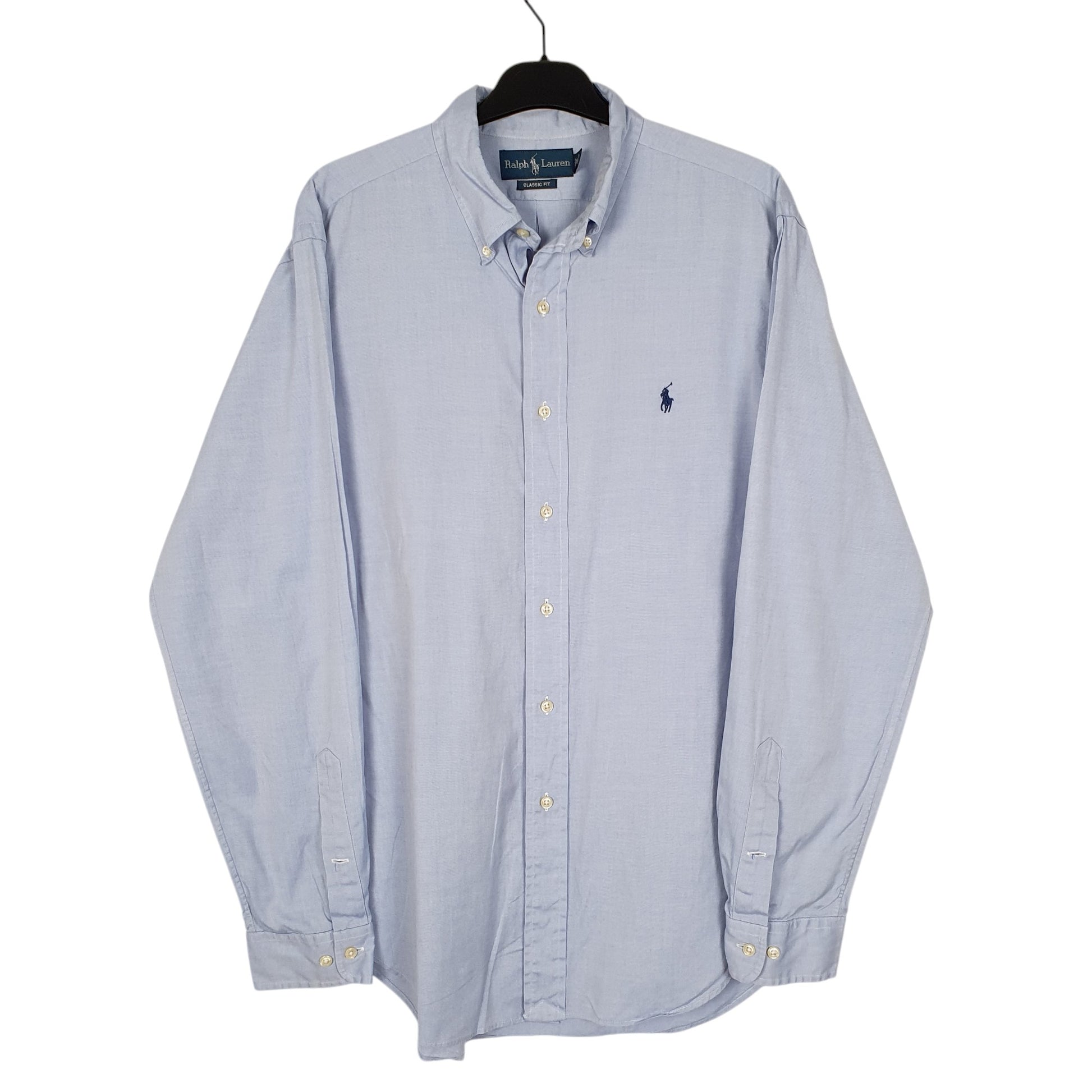 Mens Blue Ralph Lauren  Long Sleeve Shirt