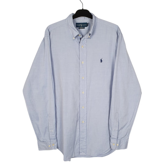 Mens Blue Ralph Lauren  Long Sleeve Shirt