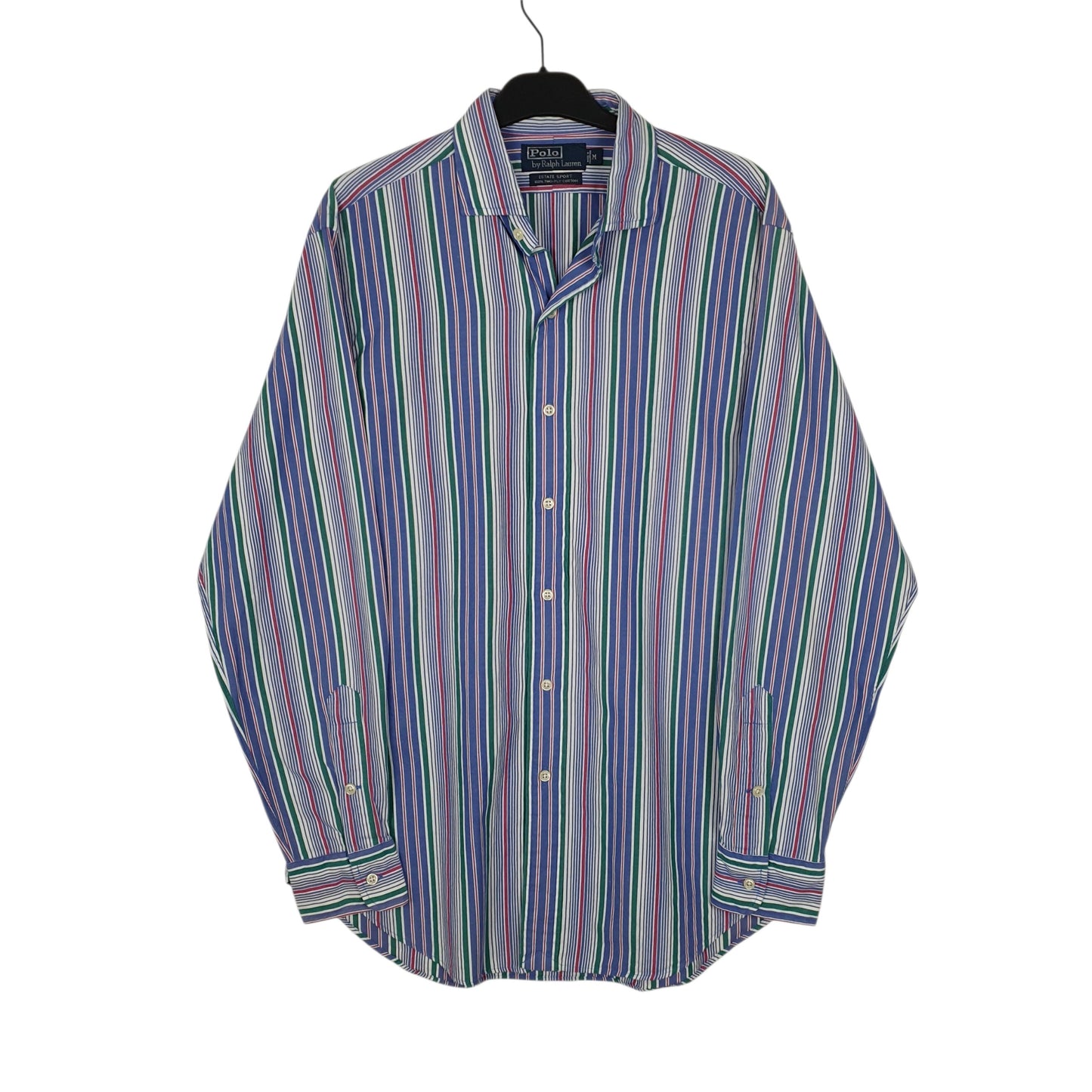 Mens Blue Polo Ralph Lauren Estate Sport Long Sleeve Shirt