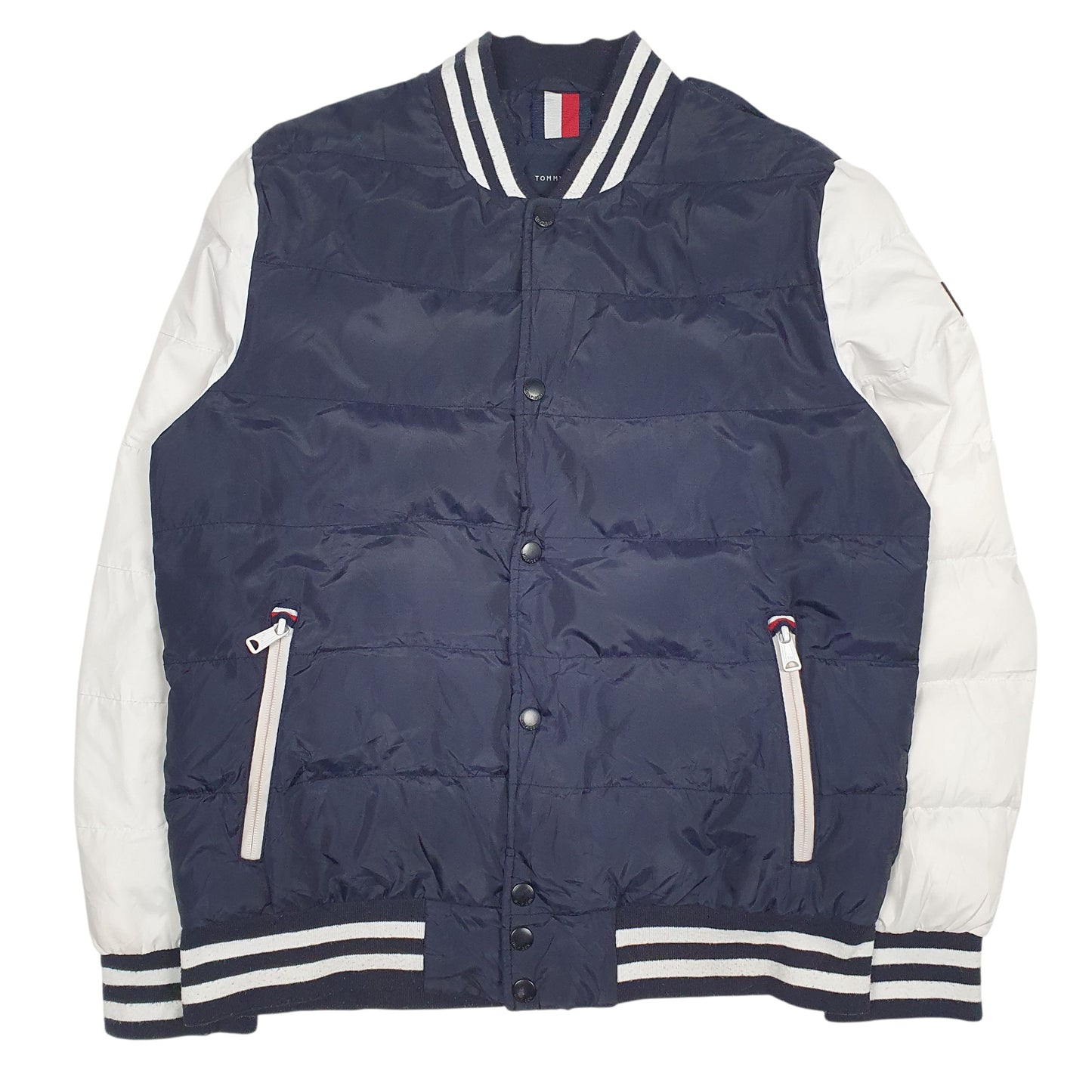 Mens Navy Tommy Hilfiger  Hoodie Coat