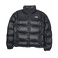 Womens Black The North Face Nuptse Retro 1996  Coat