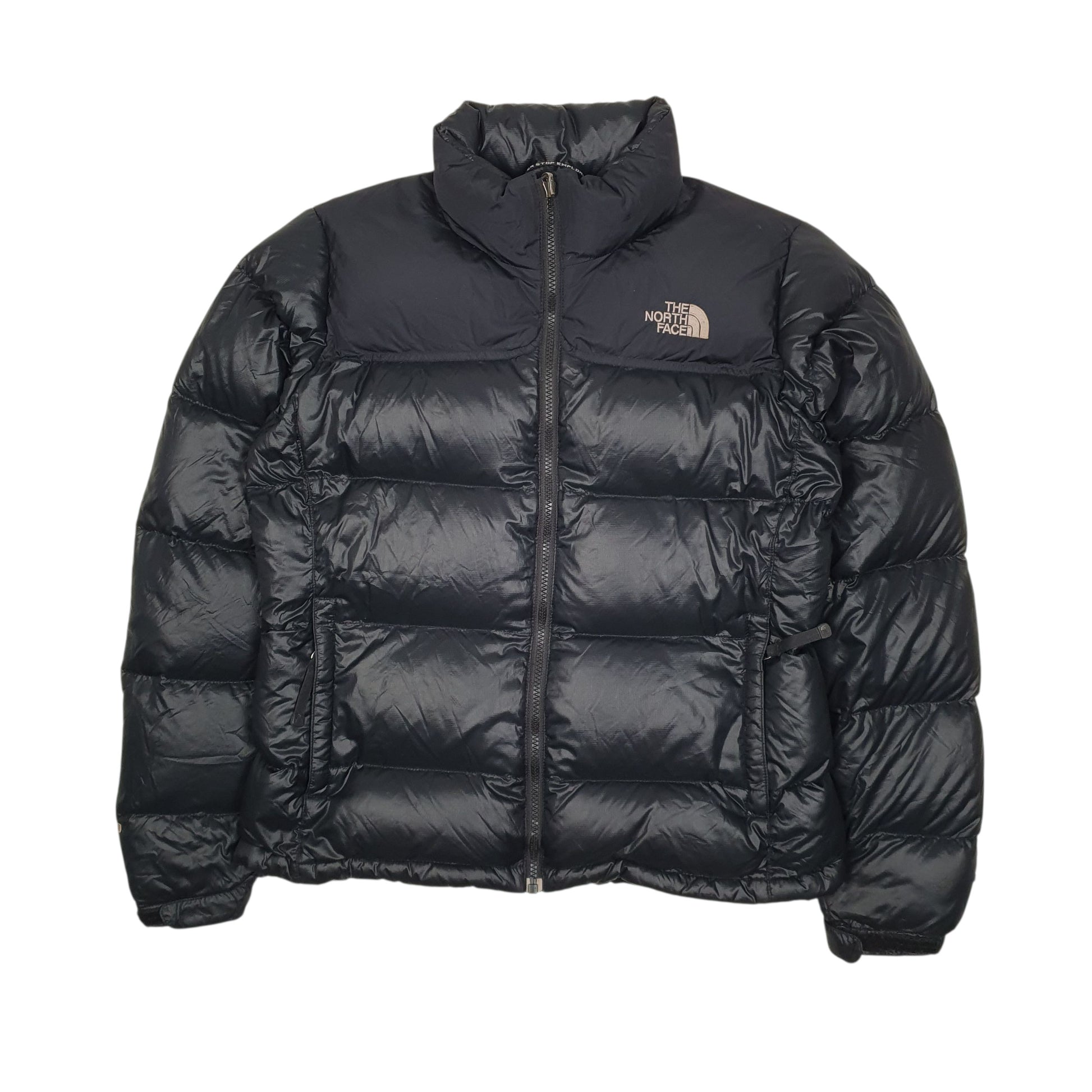 Womens Black The North Face Nuptse Retro 1996  Coat