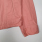Mens Pink Levis Type 3 Trucker Full Zip Coat
