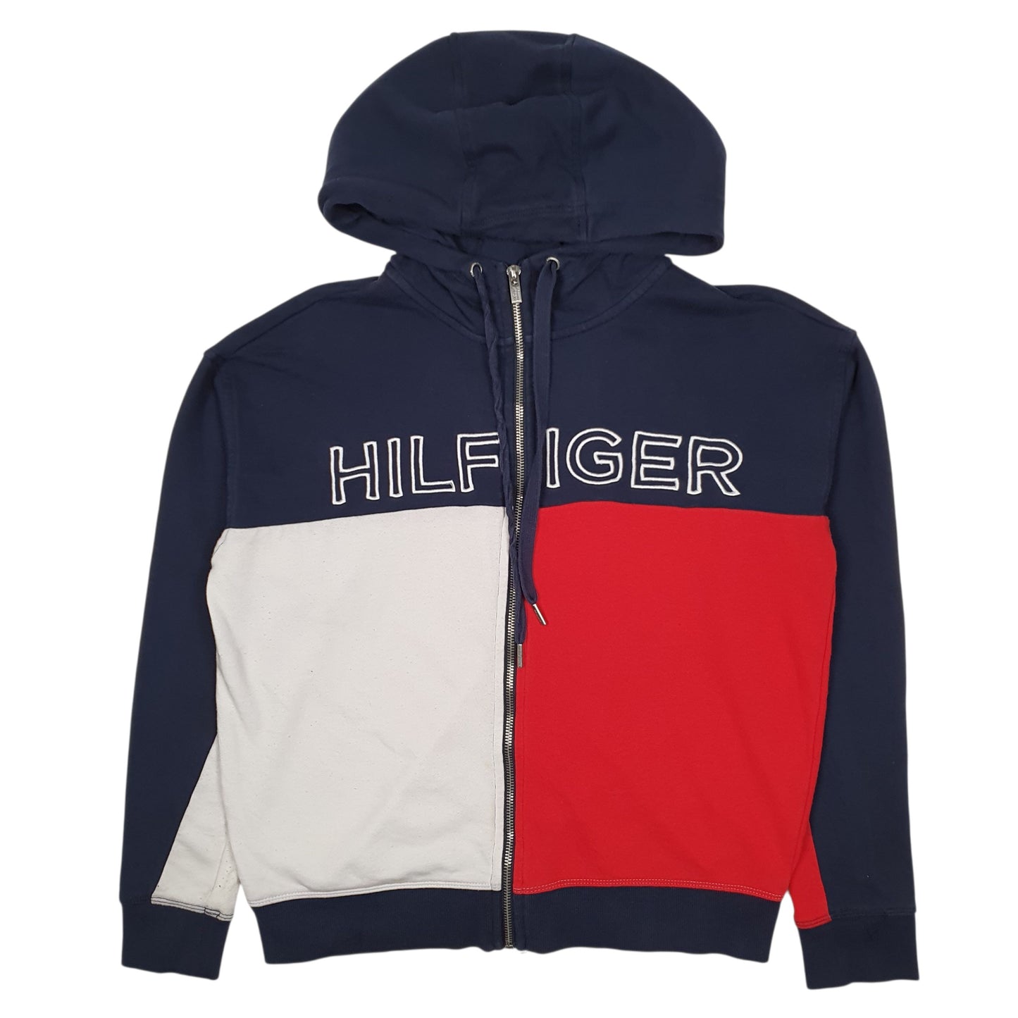 Womens Navy Tommy Hilfiger Hoodie Full Zip Jumper
