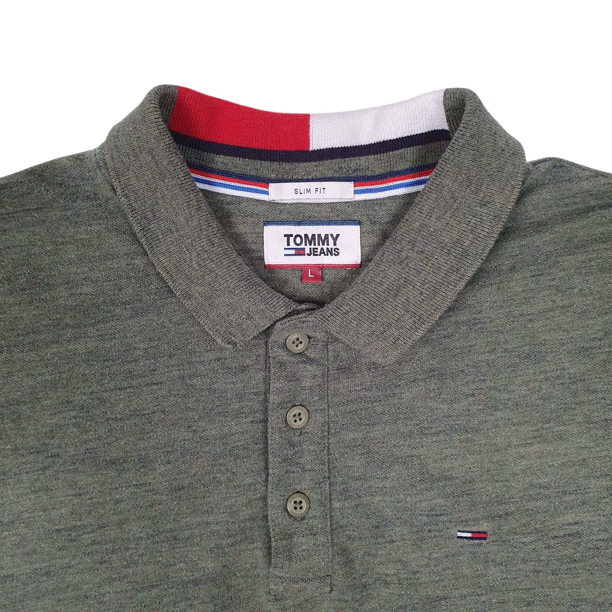 Mens Green Tommy Hilfiger   Polo Shirt