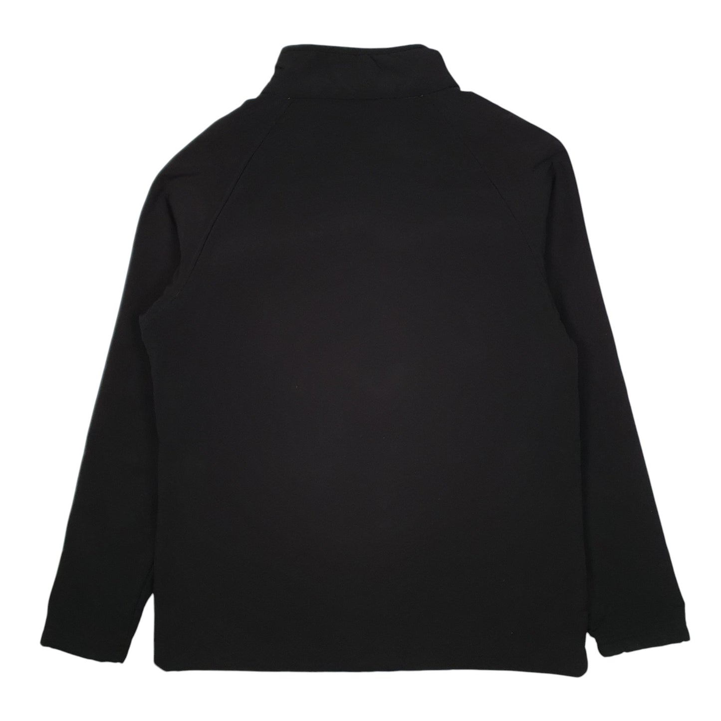 Womens Black Reebok Fleece Lined Windbreaker  Coat