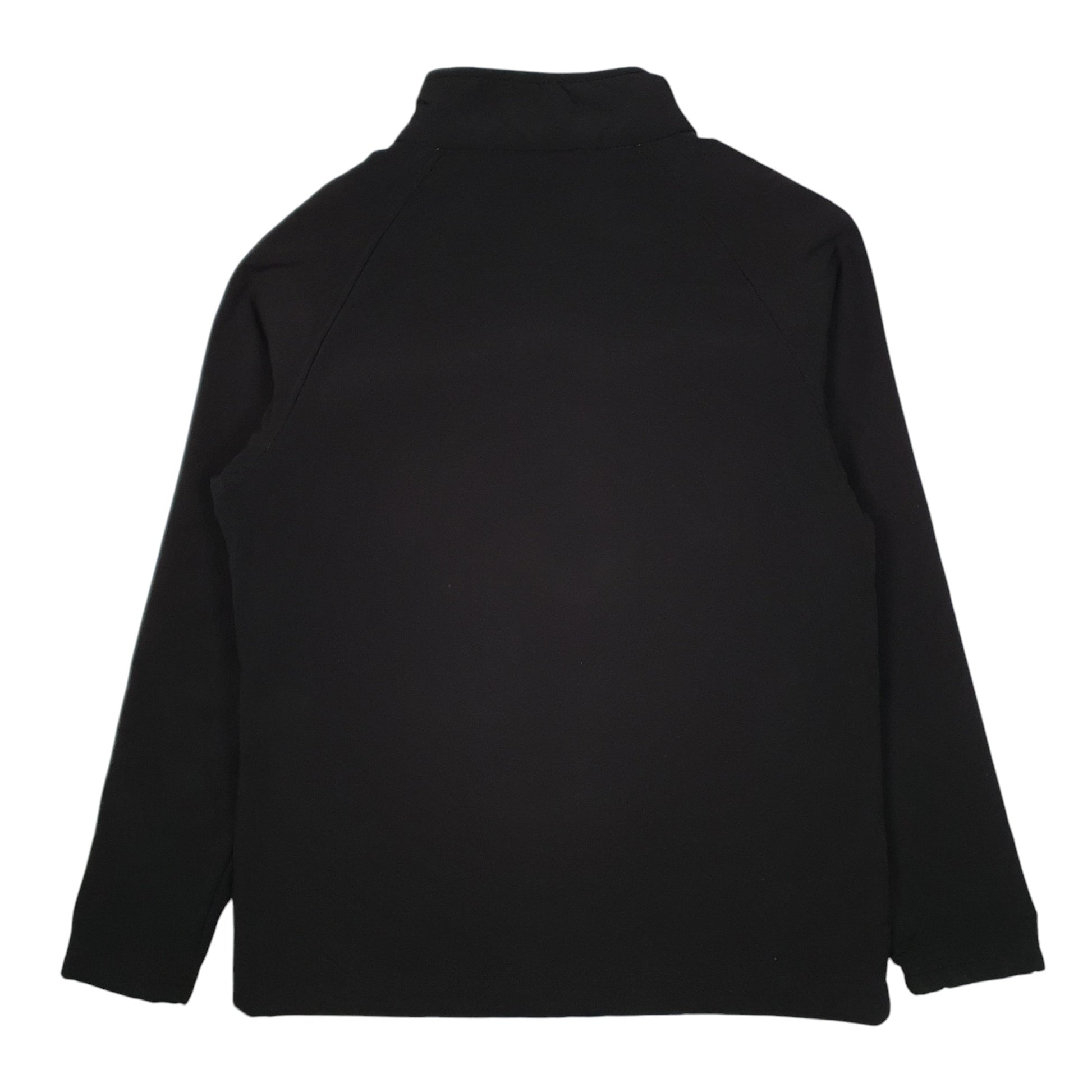 Womens Black Reebok Fleece Lined Windbreaker  Coat