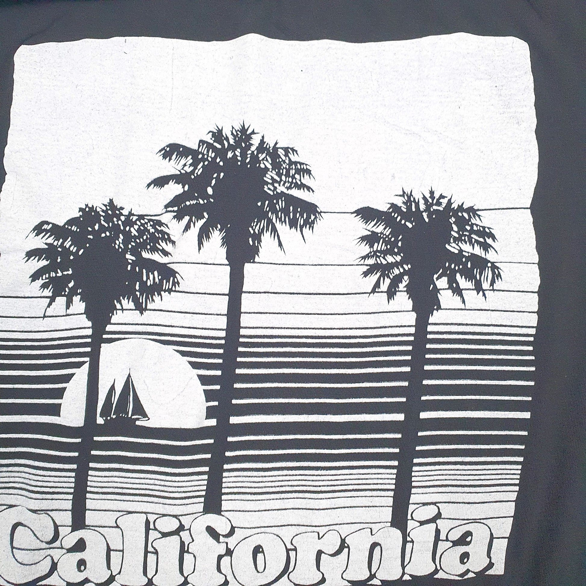 Womens Black EE Paradise  Crewneck T Shirt