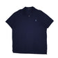 Mens Navy Polo Ralph Lauren Slim Fit Short Sleeve Polo Shirt