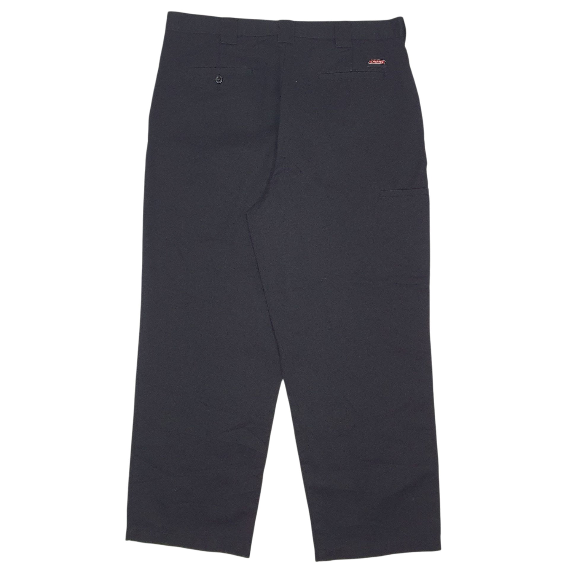 Mens Black Dickies Workwear  Trousers