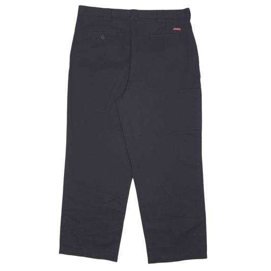 Mens Black Dickies Workwear  Trousers