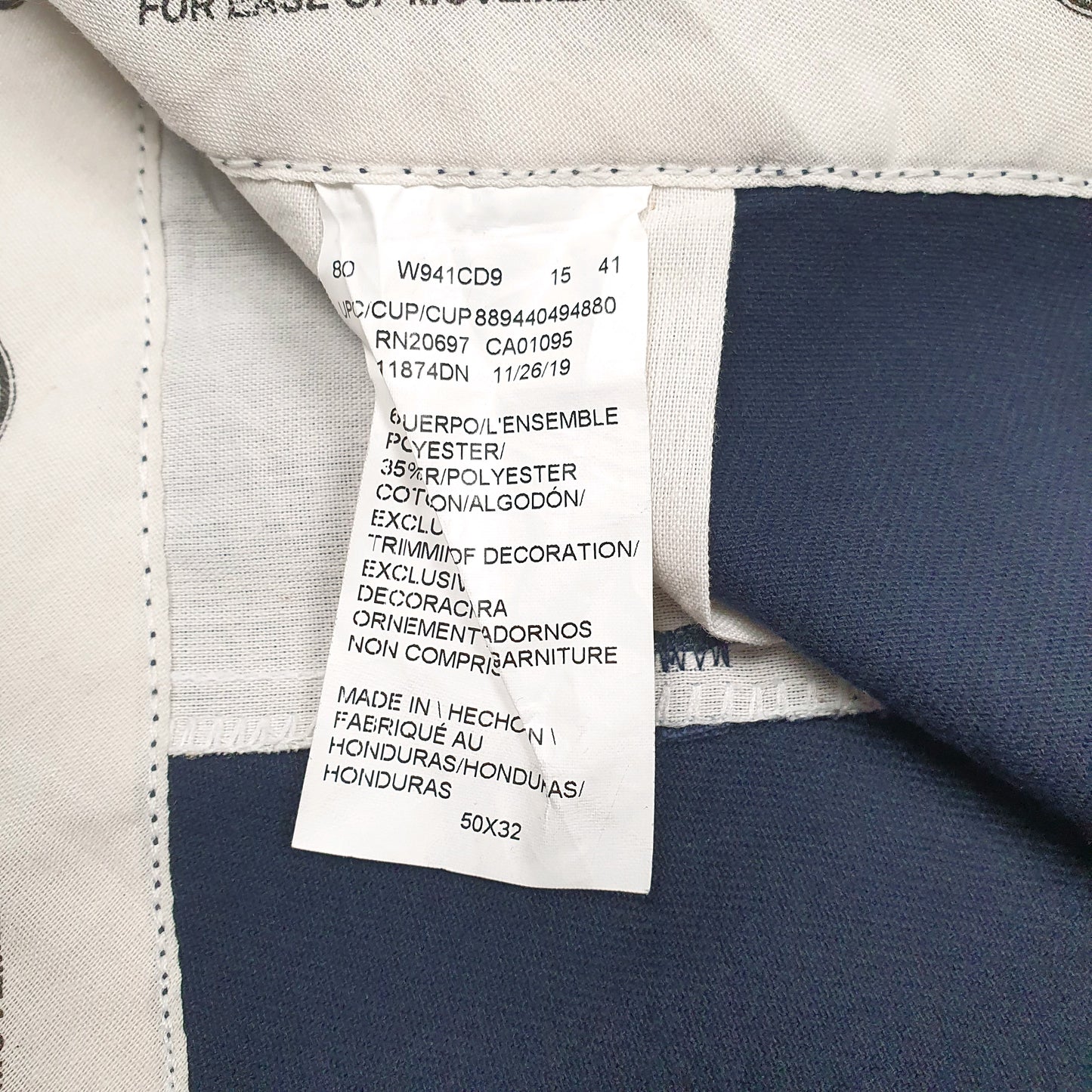 Mens Navy Dickies Workwear  Trousers