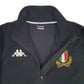 Mens Black Kappa Italia Quarter Zip Jumper