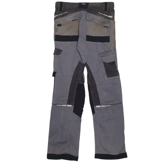 Mens Grey Dickies Workwear  Trousers