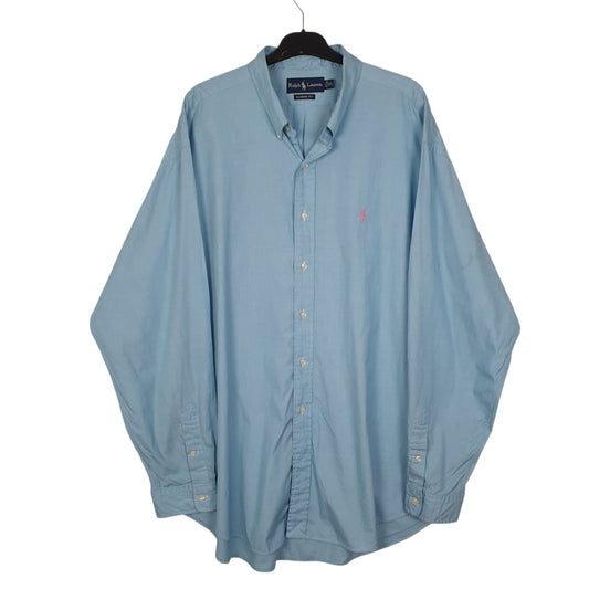 Mens Blue Ralph Lauren  Long Sleeve Shirt
