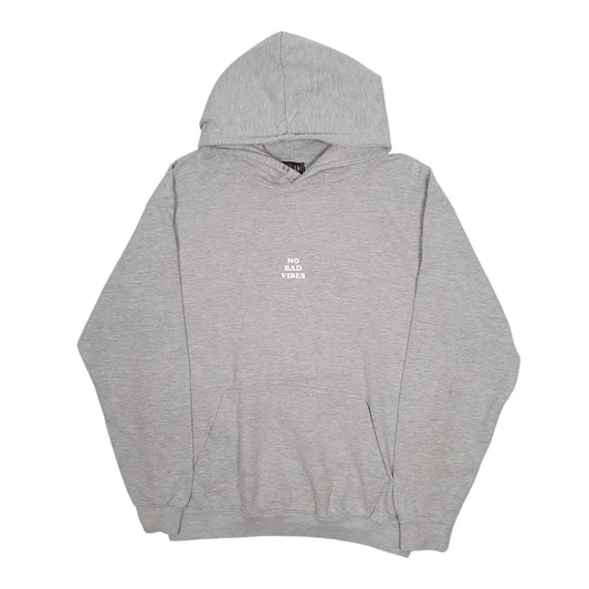Mens Grey Route One Skateboarding Hoodie Jumper