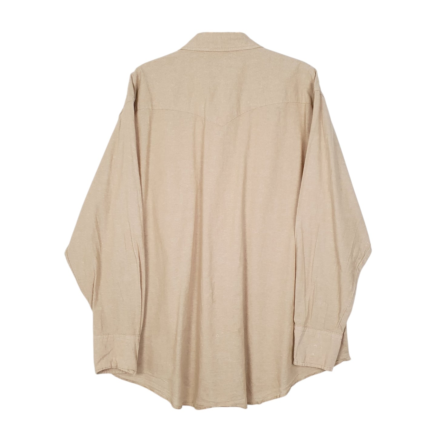Mens Beige Wrangler   Shirt