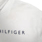 Mens White Tommy Hilfiger Spellout Hoodie Jumper