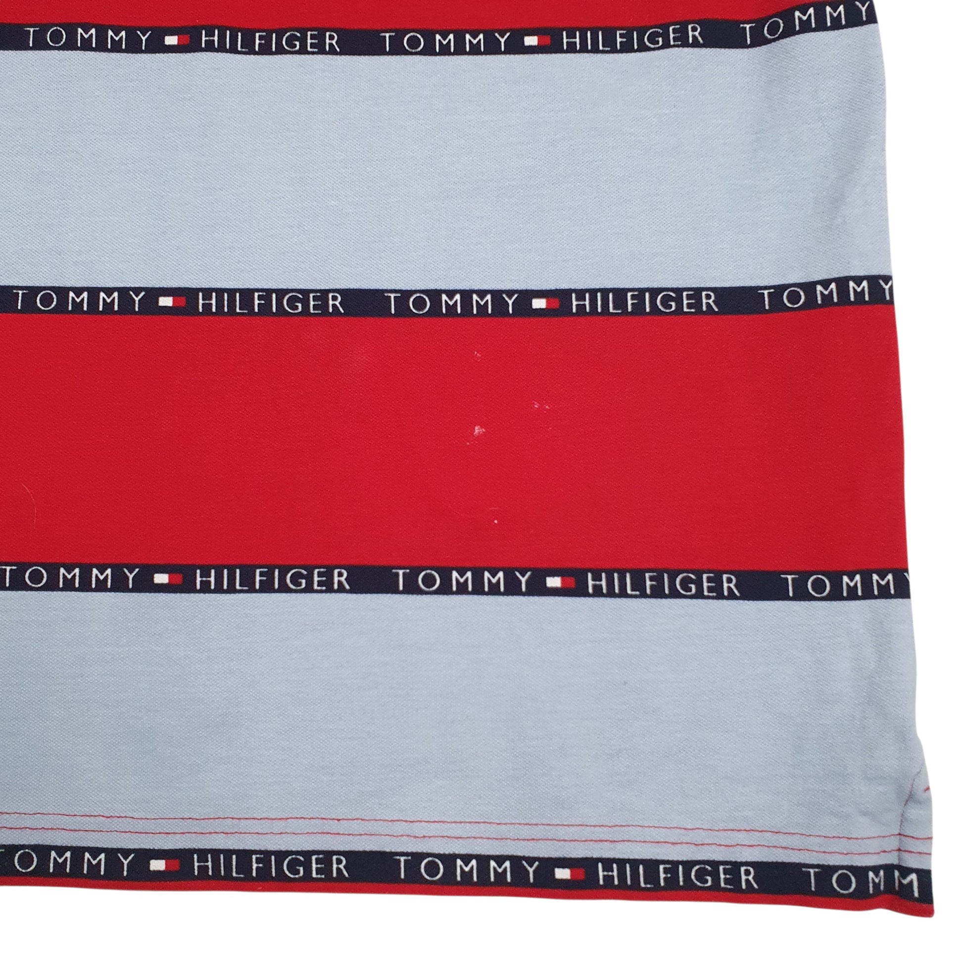 Mens Red Tommy Hilfiger   Polo Shirt