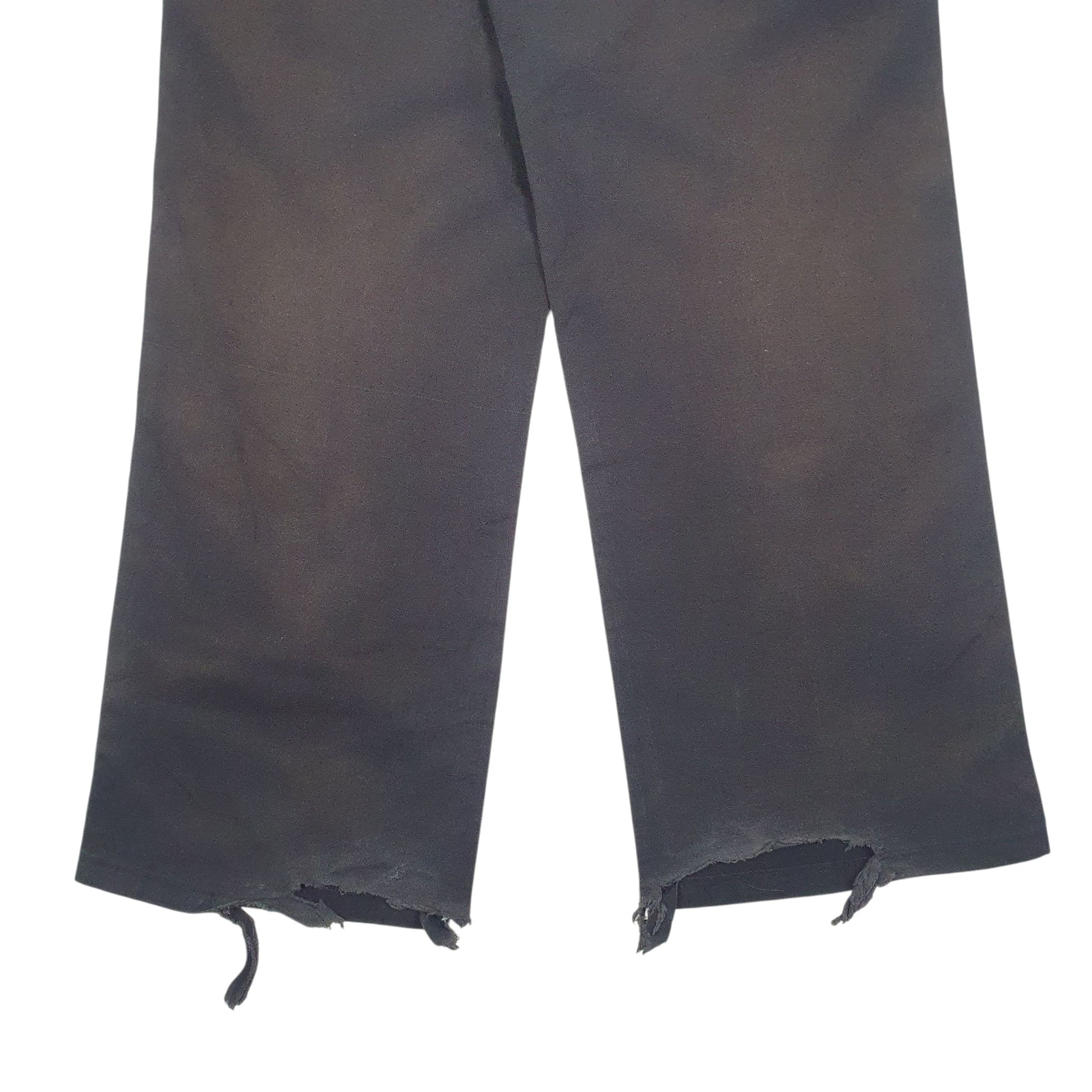 Mens Black Dickies Workwear  Trousers