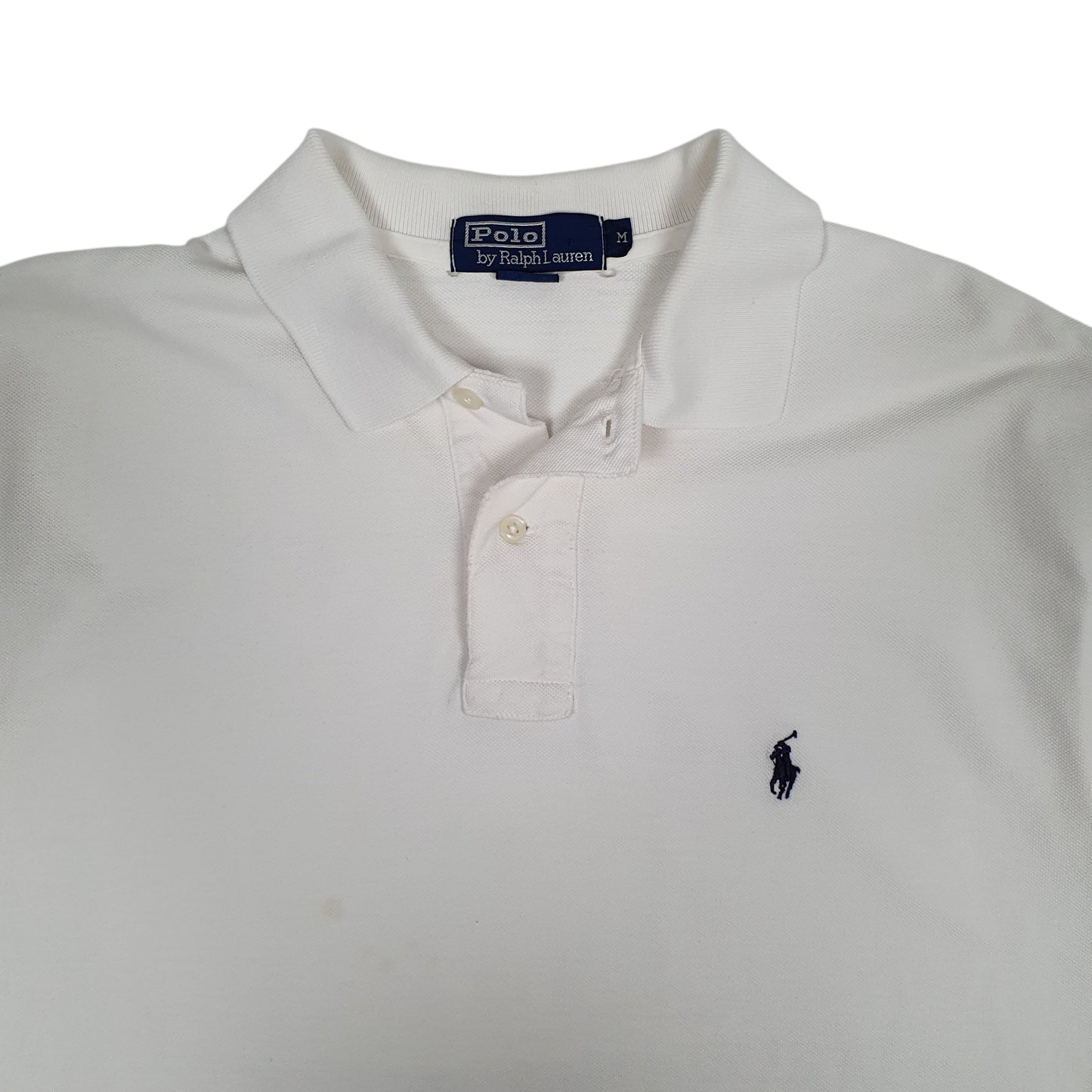 Mens White Polo Ralph Lauren   Polo Shirt