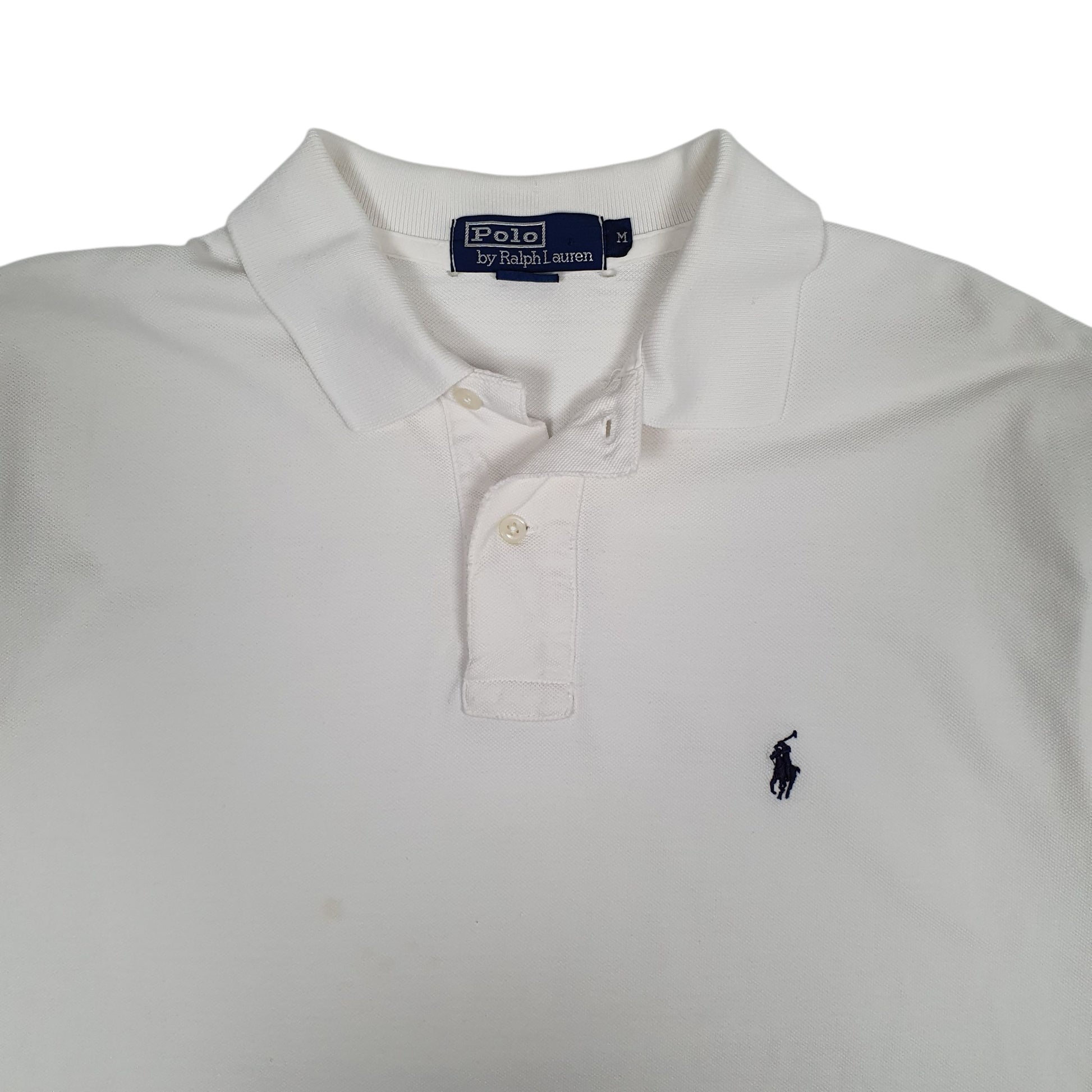 Mens White Polo Ralph Lauren   Polo Shirt