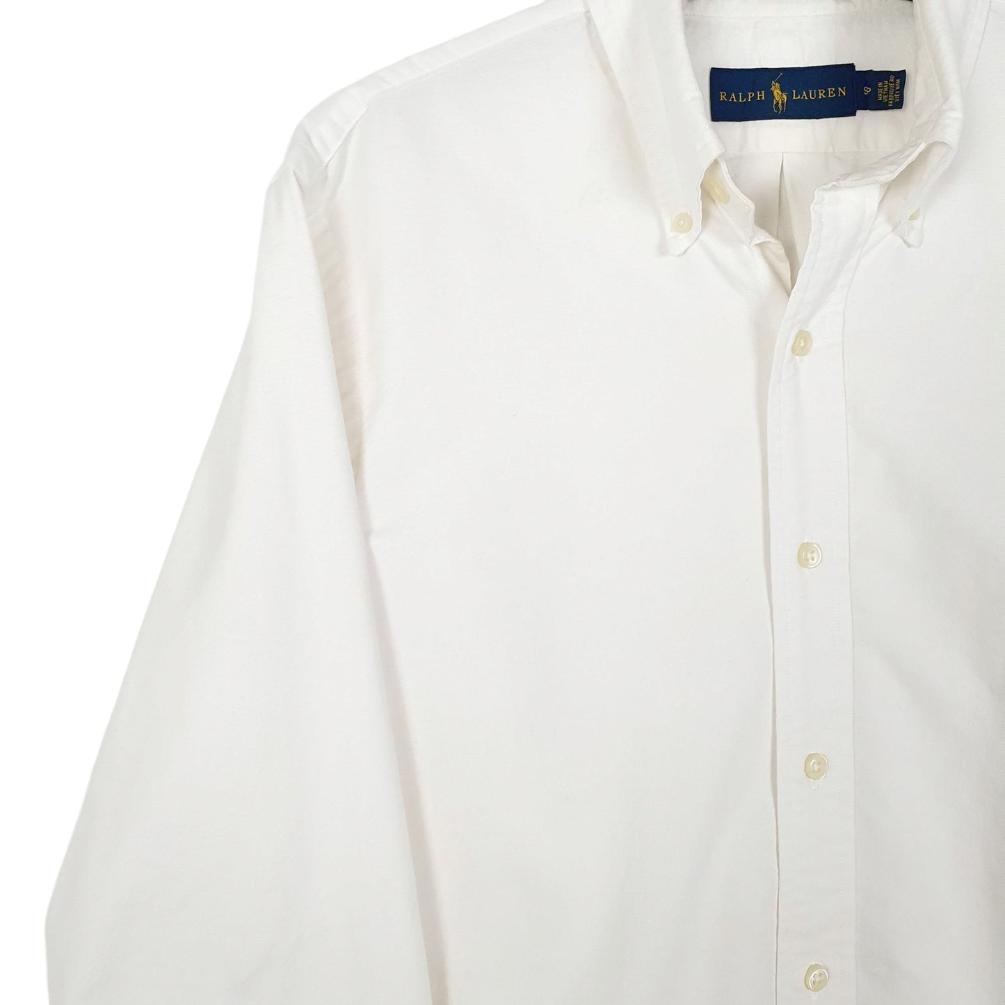 Mens White Ralph Lauren   Shirt