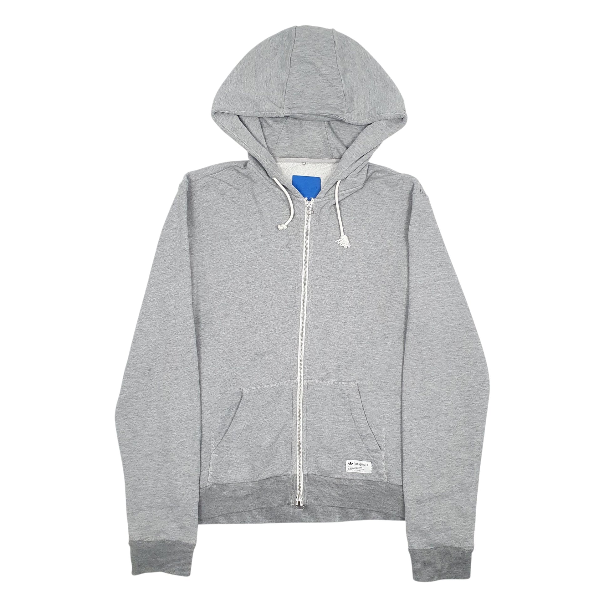 Mens Grey Adidas  Full Zip Jumper