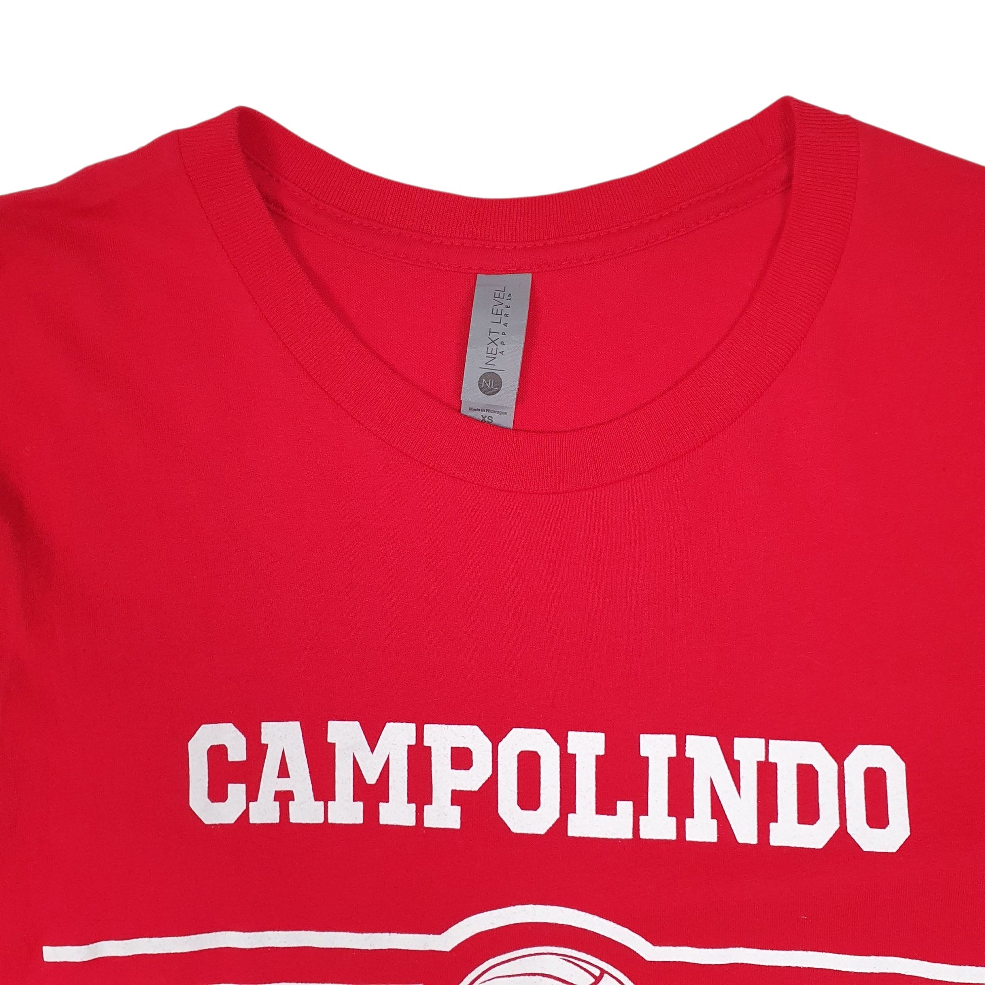 Mens Red Next Level Campolindo Water Polo  T Shirt